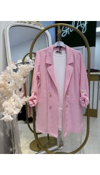 KUPRA BLAZER CEKET PEMBE 