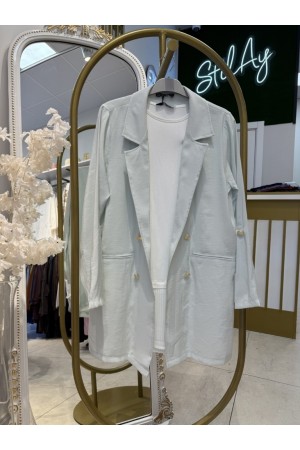 KUPRA BLAZER CEKET MİNT YEŞİLİ