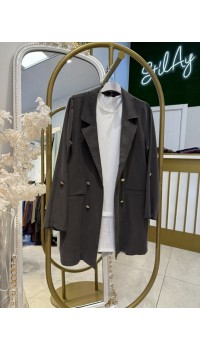 KUPRA BLAZER CEKET ANTRASİT