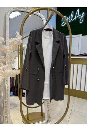 KUPRA BLAZER CEKET ANTRASİT