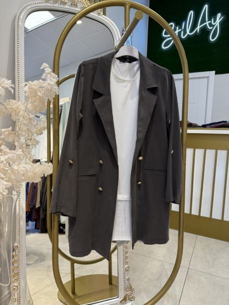 KUPRA BLAZER CEKET ANTRASİT