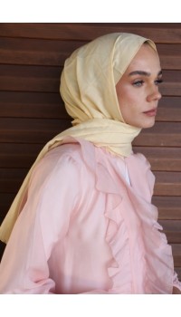 LOGO DESEN ŞAL BUTTER YELLOW