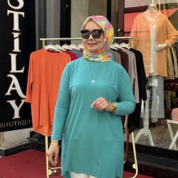 MAKAS TUNİK TURKUAZ