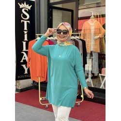 MAKAS TUNİK TURKUAZ