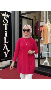 MAKAS TUNİK FUŞYA 
