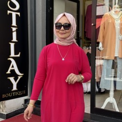 MAKAS TUNİK FUŞYA 