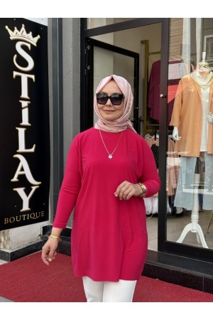 MAKAS TUNİK FUŞYA 