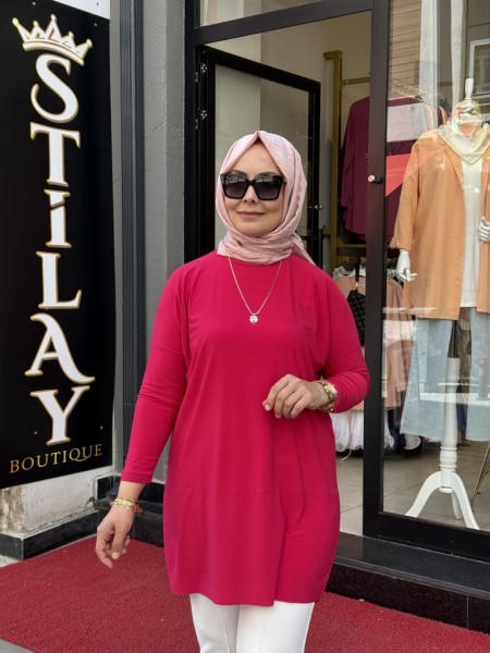MAKAS TUNİK FUŞYA 