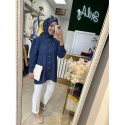 MO MASSİ GÖMLEK LACİVERT