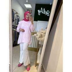 MO MASSİ GÖMLEK TOZ PEMBE