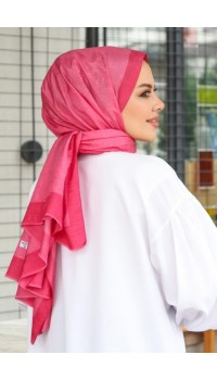 MONOGRAM HALKA DESEN ŞAL FUŞYA