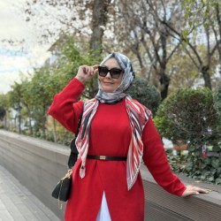 MRW MAKAS TRİKO TUNİK KIRMIZI