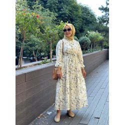 MİMOZA ELBİSE OLİVE