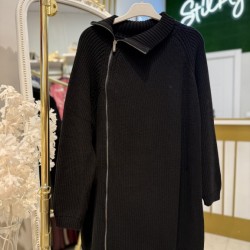 OPS POP TRİKO KAZAK SİYAH