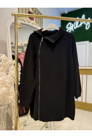 OPS POP TRİKO KAZAK SİYAH