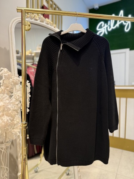 OPS POP TRİKO KAZAK SİYAH