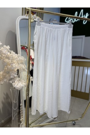 PANTOLON ETEK BEYAZ