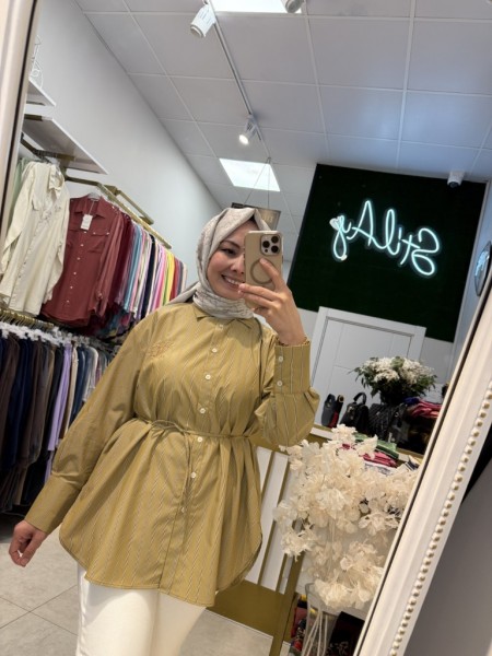 RETRO GÖMLEK VİZON