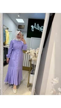 RÜYA ELBİSE LİLA