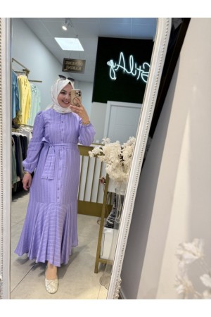RÜYA ELBİSE LİLA