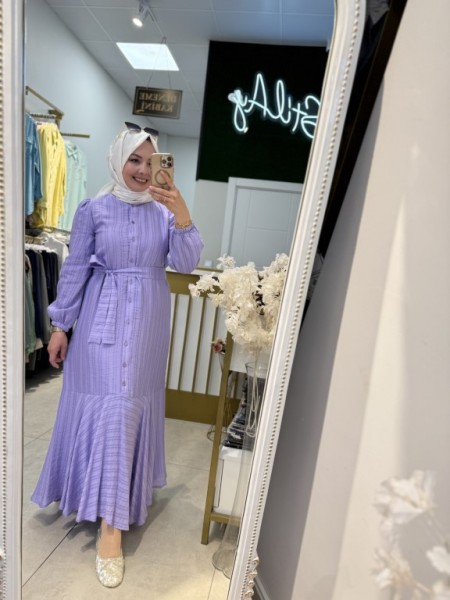 RÜYA ELBİSE LİLA