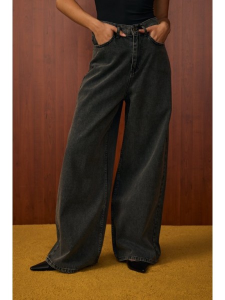 MRW SALAŞ DENİM PANTOLON GRİ