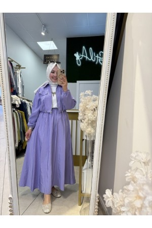 SEDEF ETEKLİ TAKIM LİLA