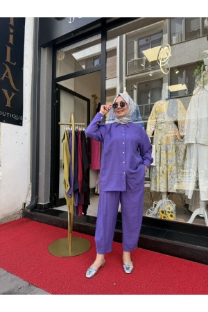 SEDEF PANTOLONLU TAKIM MOR