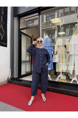 SEDEF PANTOLONLU TAKIM LACİVERT