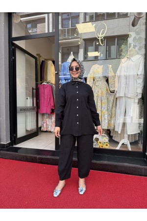 SEDEF PANTOLONLU TAKIM SİYAH