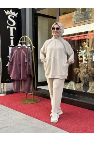 TAŞLI OYSHO TAKIM KREM