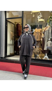 TAŞLI OYSHO TAKIM SİYAH