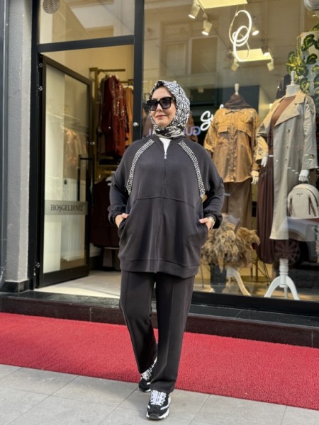 TAŞLI OYSHO TAKIM SİYAH