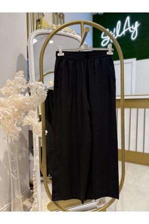 TENSEL BOL PANTOLON SİYAH