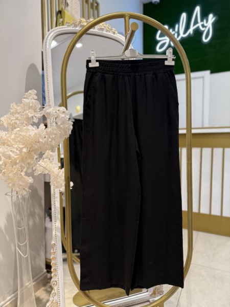 TENSEL BOL PANTOLON SİYAH