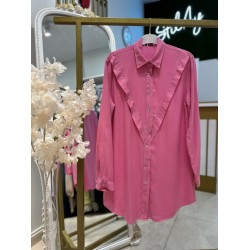 TENSEL GÖMLEK PEMBE 7172