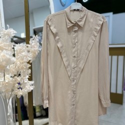 TENSEL GÖMLEK BEJ 7172