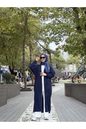 UZUN BOY YUMOŞ HIRKA LACİVERT