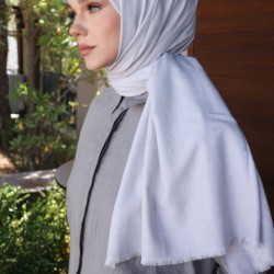 VALOR MONOGRAM DESEN ŞAL TAŞ GRİ 