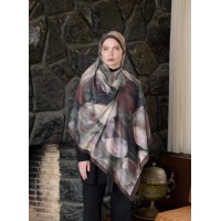 WİNTER BLOOM SOFT ŞAL 3067 PASTEL MOR