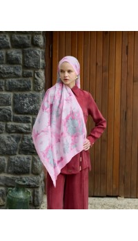 WİNTER BLOOM SOFT ŞAL 3069 PUDRA PEMBE