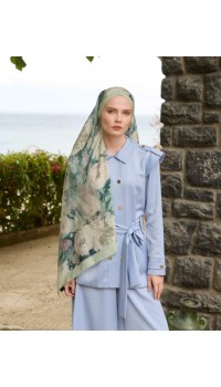 WİNTER BLOOM SOFT ŞAL 3069 PASTEL YEŞİL 