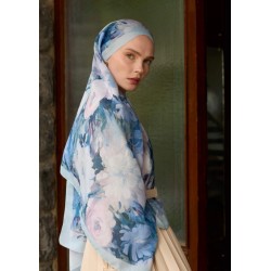 WİNTER BLOOM SOFT ŞAL 3069 BEBE MAVİ 