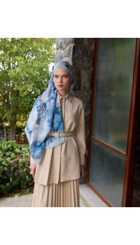 WİNTER BLOOM SOFT ŞAL 3069 BEBE MAVİ 