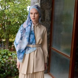 WİNTER BLOOM SOFT ŞAL 3069 BEBE MAVİ 