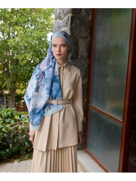 WİNTER BLOOM SOFT ŞAL 3069 BEBE MAVİ 