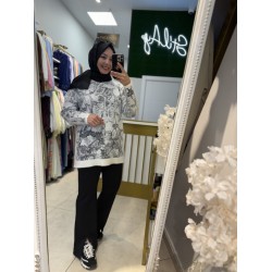 YUMOŞ TRİKO TUNİK BEYAZ