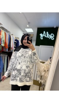 YUMOŞ TRİKO TUNİK BEYAZ