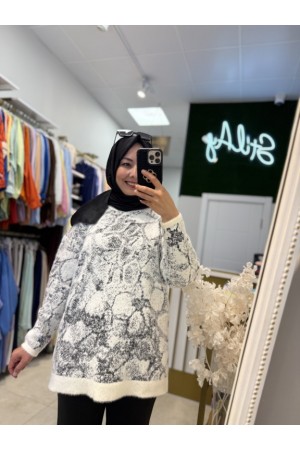 YUMOŞ TRİKO TUNİK BEYAZ