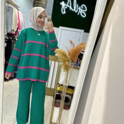 BENETTON PETRA FİTİLLİ TRİKO TAKIM 